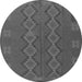 Square Southwestern Gray Country Rug, tr2727gry