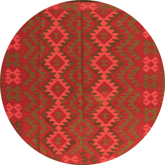 Machine Washable Southwestern Orange Country Area Rugs, wshtr2727org