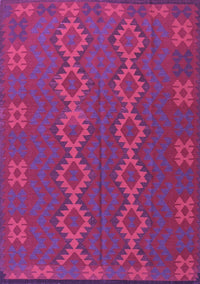 Southwestern Purple Country Rug, tr2727pur