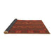 Sideview of Southwestern Brown Country Rug, tr2727brn