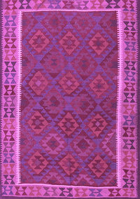 Southwestern Purple Country Rug, tr2728pur