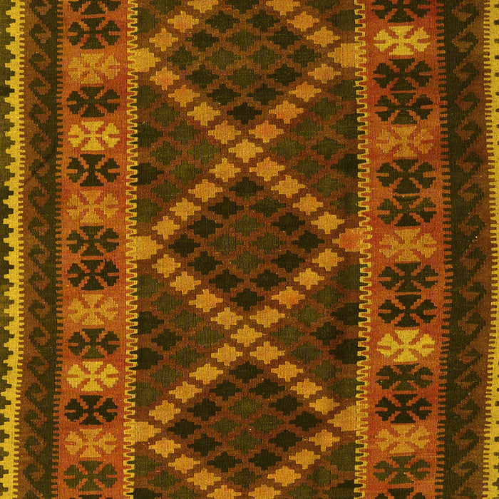 Southwestern Yellow Country Rug, tr2729yw