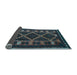 Sideview of Southwestern Light Blue Country Rug, tr2729lblu