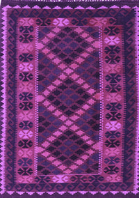 Southwestern Purple Country Rug, tr2729pur