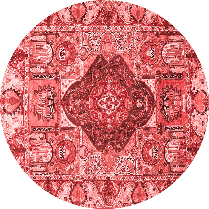 Animal Red Traditional Rug, tr272red