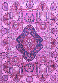 Animal Purple Traditional Rug, tr272pur