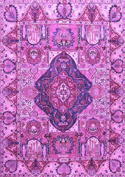 Animal Purple Traditional Rug, tr272pur