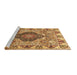 Sideview of Machine Washable Animal Brown Traditional Rug, wshtr272brn