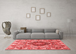 Traditional Red Washable Rugs