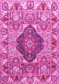 Animal Pink Traditional Rug, tr272pnk