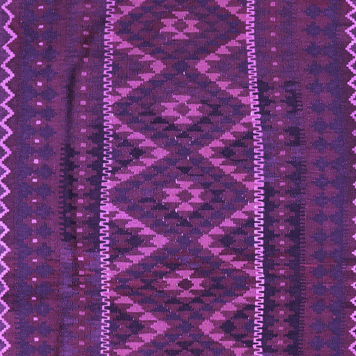 Machine Washable Southwestern Purple Country Area Rugs, wshtr2730pur