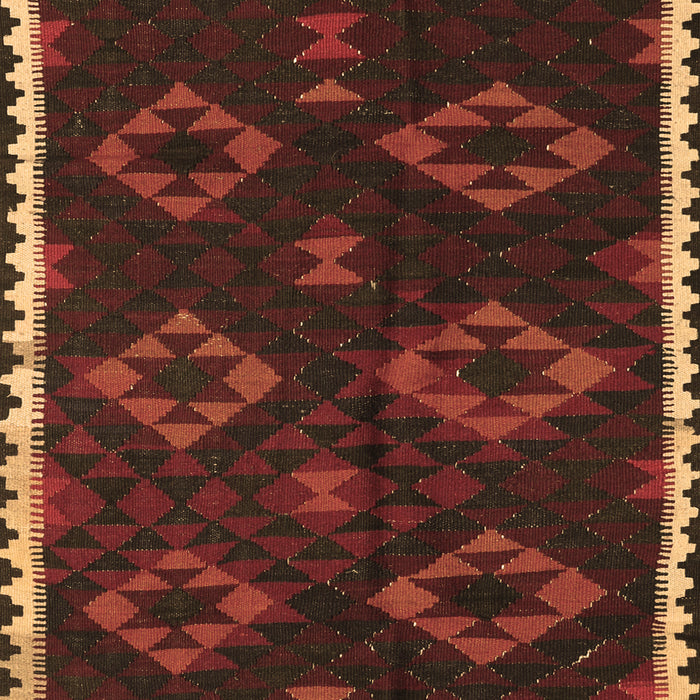 Southwestern Brown Country Rug, tr2731brn