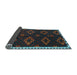 Sideview of Southwestern Light Blue Country Rug, tr2731lblu