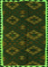 Southwestern Green Country Rug, tr2731grn