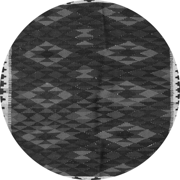 Square Southwestern Gray Country Rug, tr2731gry