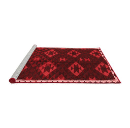 Country Red Washable Rugs