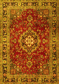 Persian Yellow Traditional Rug, tr2732yw