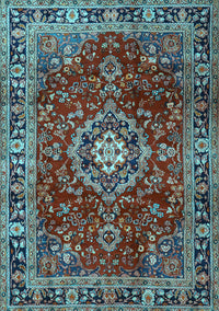 Persian Light Blue Traditional Rug, tr2732lblu