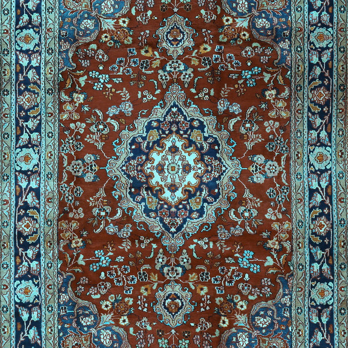 Persian Light Blue Traditional Rug, tr2732lblu