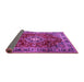 Sideview of Persian Purple Traditional Rug, tr2732pur