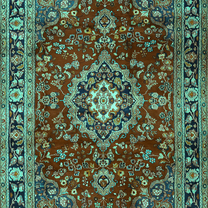 Persian Turquoise Traditional Rug, tr2732turq