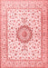 Medallion Red Traditional Area Rugs