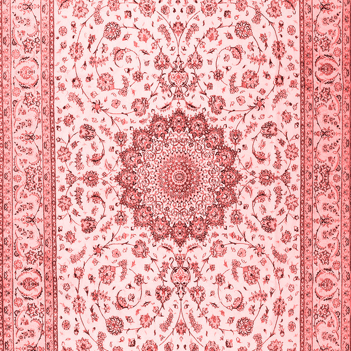 Medallion Red Traditional Area Rugs
