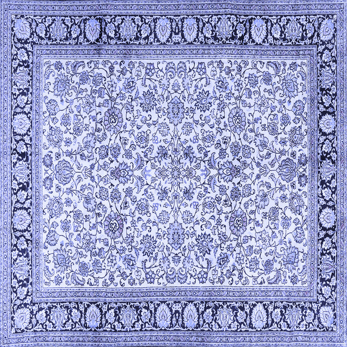Square Persian Blue Traditional Rug, tr2734blu