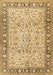 Machine Washable Persian Brown Traditional Rug, wshtr2734brn