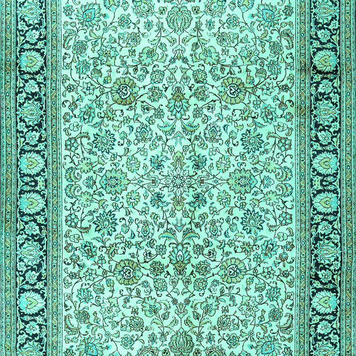 Persian Turquoise Traditional Rug, tr2734turq