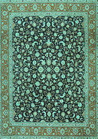 Persian Turquoise Traditional Rug, tr2735turq