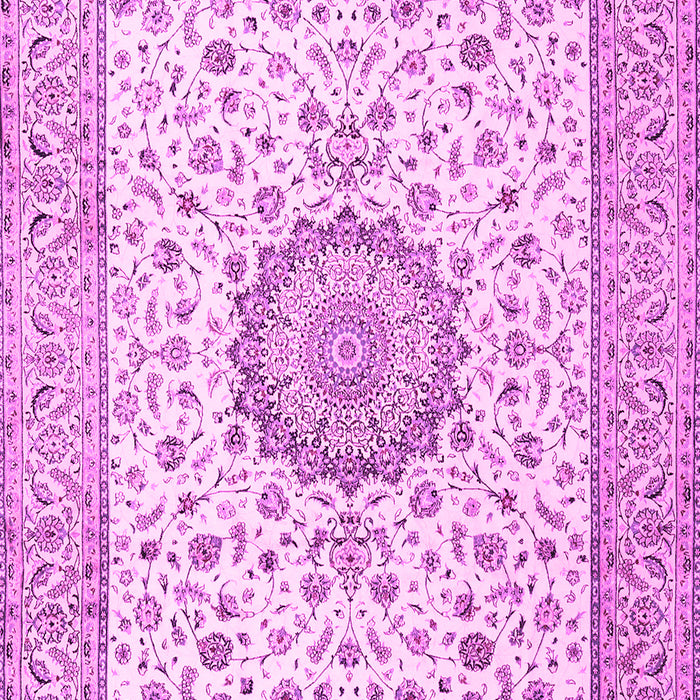Medallion Pink Traditional Rug, tr2736pnk