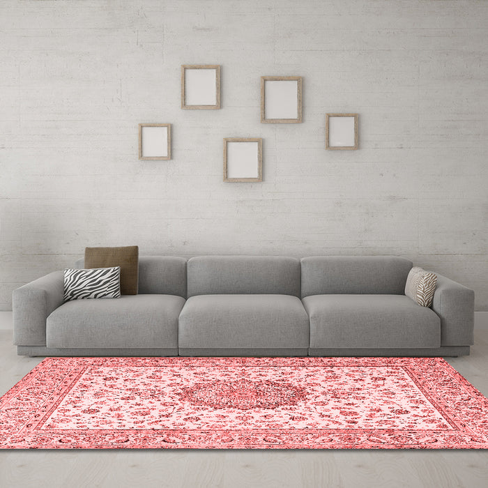 Traditional Red Washable Rugs