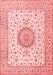 Medallion Red Traditional Area Rugs