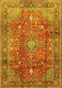Persian Yellow Traditional Rug, tr2737yw