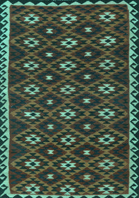 Persian Turquoise Traditional Rug, tr2738turq