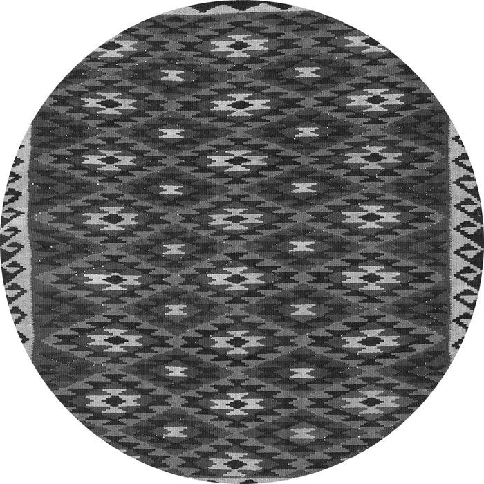 Square Persian Gray Traditional Rug, tr2738gry