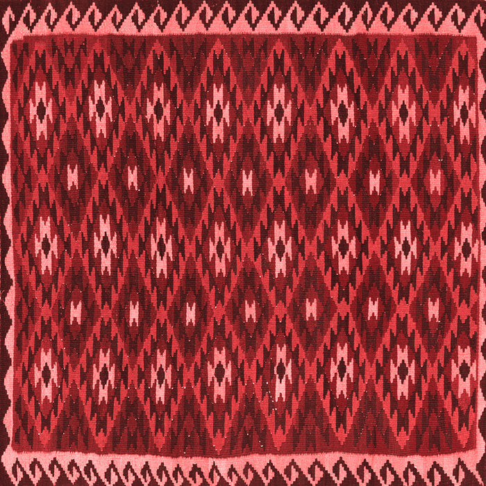 Machine Washable Persian Red Traditional Rug, wshtr2738red