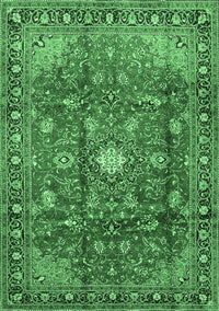 Persian Emerald Green Traditional Rug, tr2739emgrn