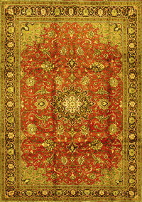 Persian Yellow Traditional Rug, tr2739yw