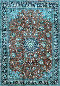 Persian Light Blue Traditional Rug, tr2739lblu