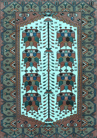 Persian Light Blue Traditional Rug, tr273lblu