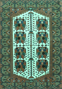 Persian Turquoise Traditional Rug, tr273turq