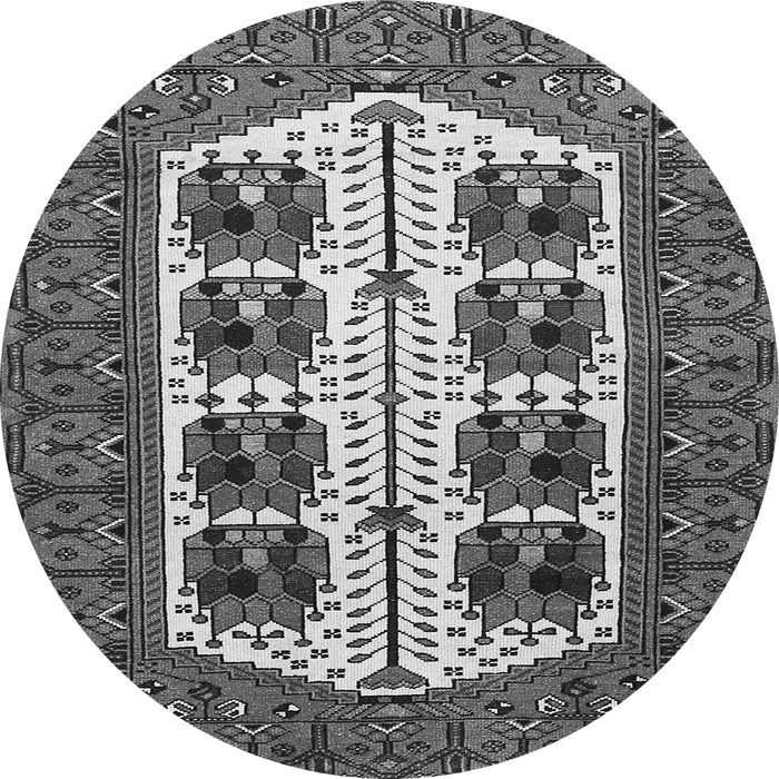 Square Persian Gray Traditional Rug, tr273gry