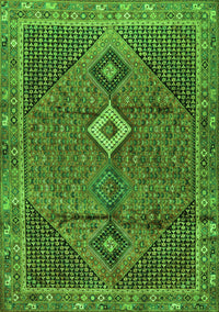 Persian Green Traditional Rug, tr2740grn