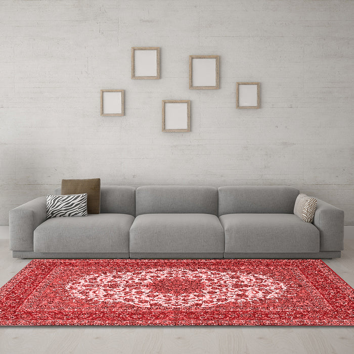 Traditional Red Washable Rugs