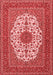 Medallion Red Traditional Area Rugs