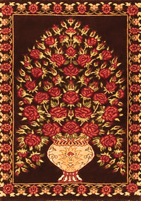 Persian Orange Traditional Rug, tr2743org