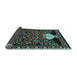 Sideview of Persian Light Blue Traditional Rug, tr2743lblu