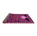 Sideview of Persian Pink Traditional Rug, tr2743pnk